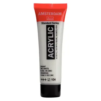 AMSTERDAM AMSTERDAM STANDARD ACRYLIC 20ML PEARL WHITE