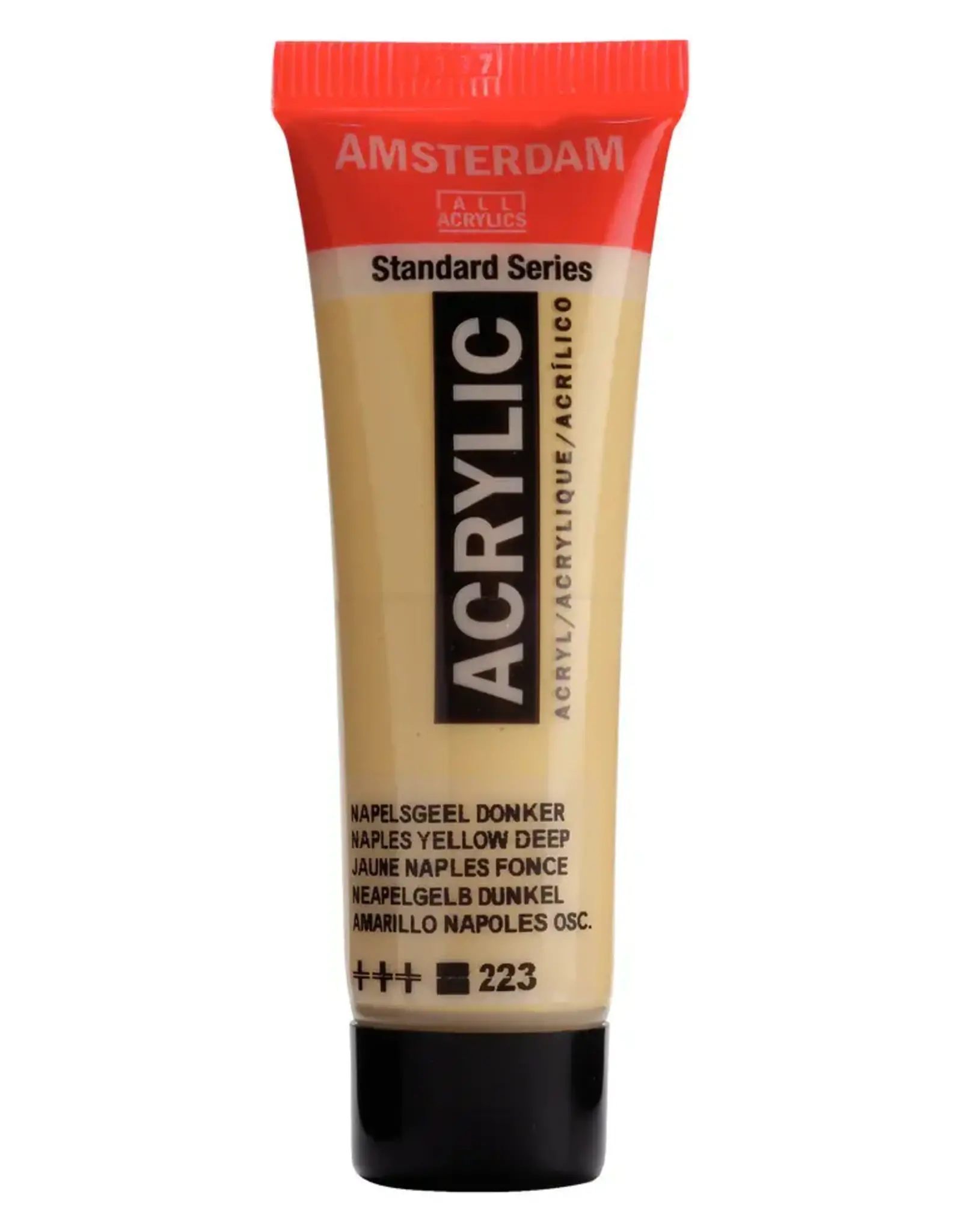 AMSTERDAM AMSTERDAM STANDARD ACRYLIC 20ML NAPLES YELLOW DEEP