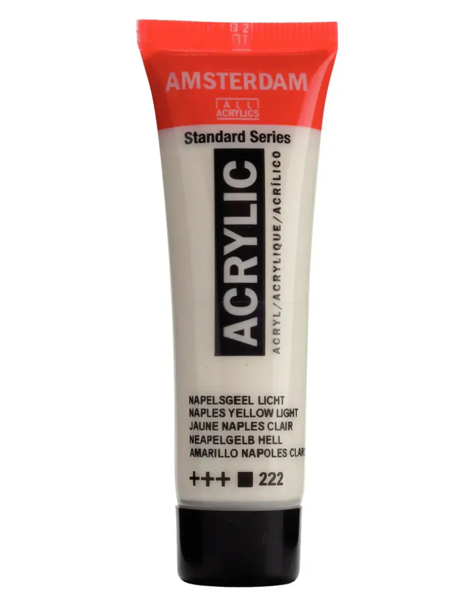 AMSTERDAM AMSTERDAM STANDARD ACRYLIC 20ML NAPLES YELLOW LIGHT