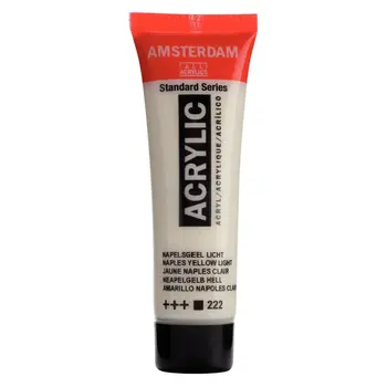 AMSTERDAM AMSTERDAM STANDARD ACRYLIC 20ML NAPLES YELLOW LIGHT