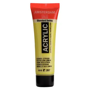 AMSTERDAM AMSTERDAM STANDARD ACRYLIC 20ML AZO YELLOW LEMON