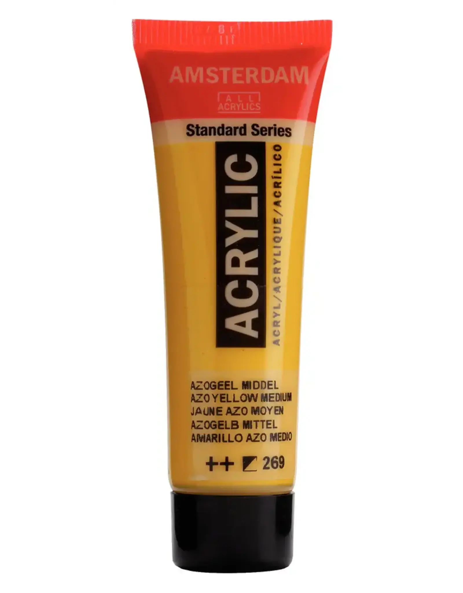 AMSTERDAM AMSTERDAM STANDARD ACRYLIC 20ML AZO YELLOW MEDIUM