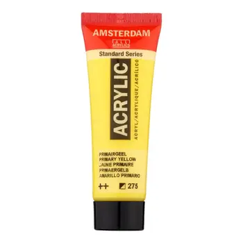 AMSTERDAM AMSTERDAM STANDARD ACRYLIC 20ML PRIMARY YELLOW