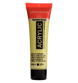 AMSTERDAM AMSTERDAM STANDARD ACRYLIC 20ML NICKEL TITANIUM YELLOW