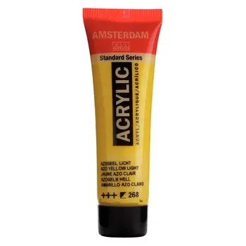 AMSTERDAM AMSTERDAM STANDARD ACRYLIC 20ML AZO YELLOW LIGHT