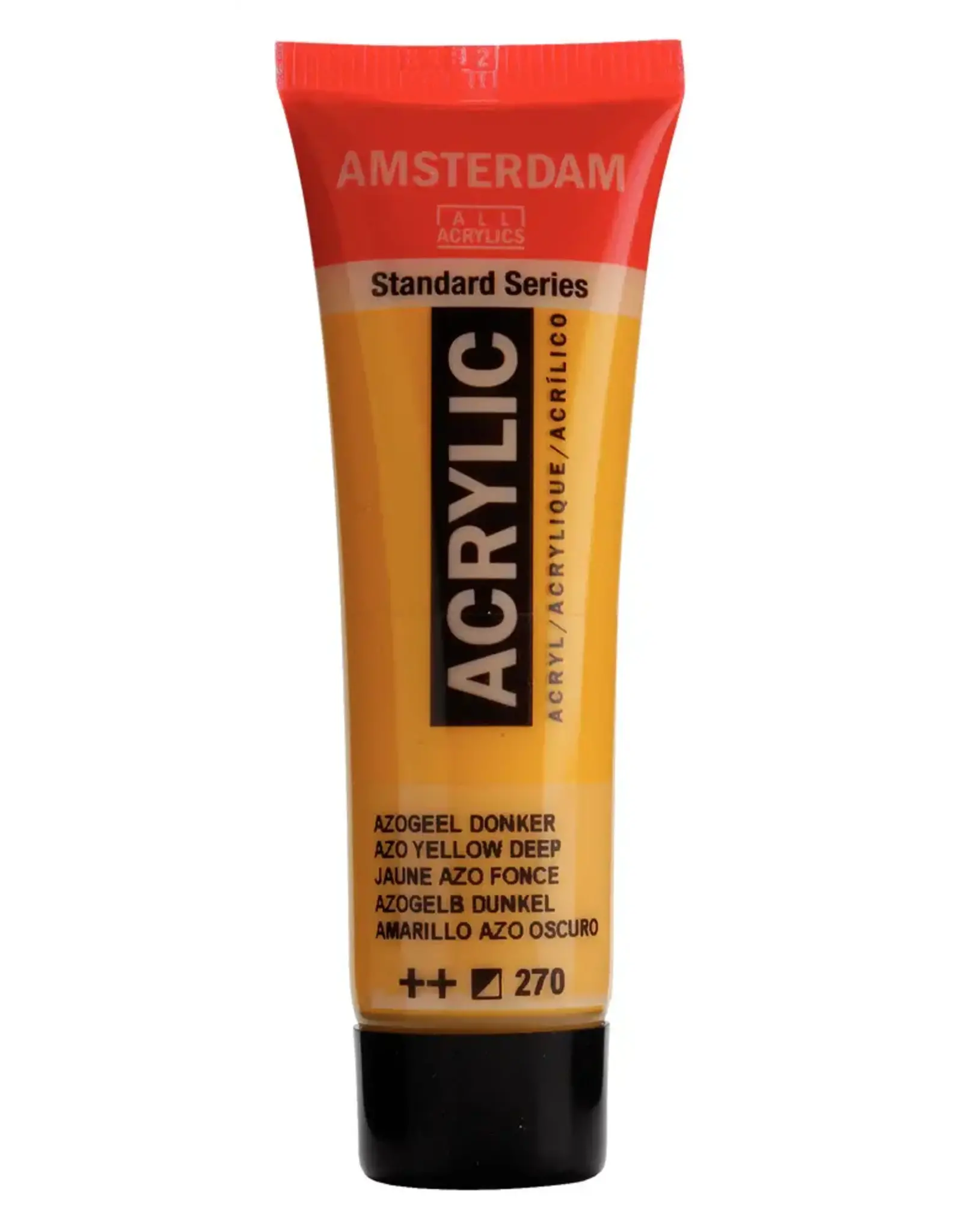 AMSTERDAM AMSTERDAM STANDARD ACRYLIC 20ML AZO YELLOW DEEP