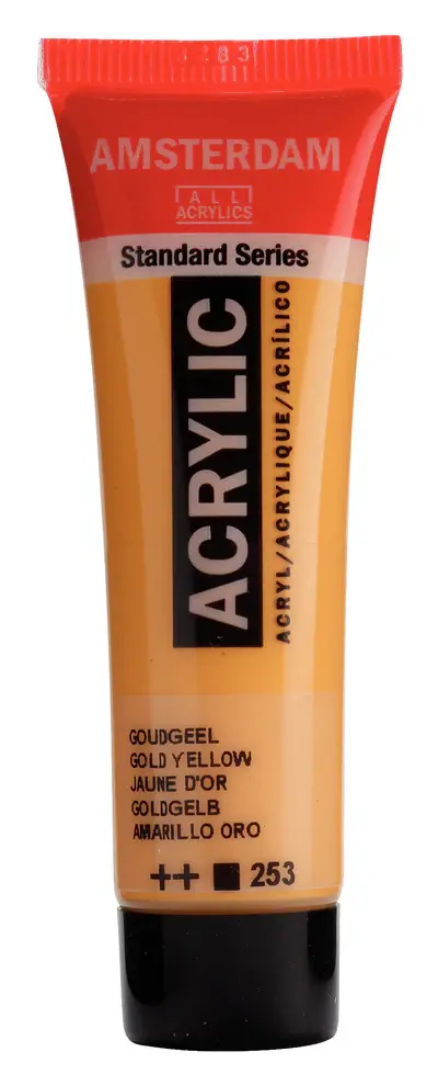 AMSTERDAM AMSTERDAM STANDARD ACRYLIC 20ML GOLD YELLOW