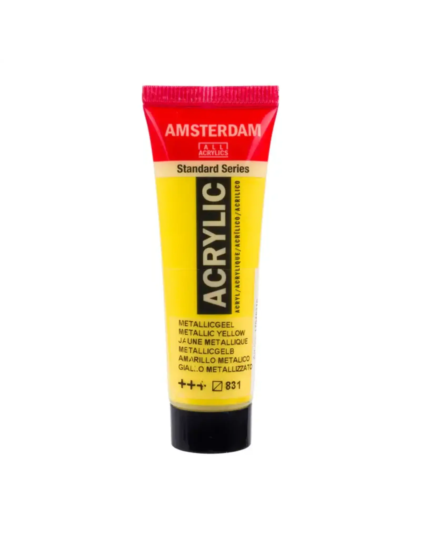 AMSTERDAM AMSTERDAM STANDARD ACRYLIC 20ML METALLIC YELLOW