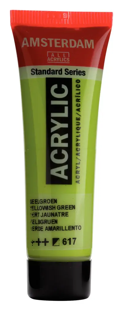 AMSTERDAM AMSTERDAM STANDARD ACRYLIC 20ML YELLOWISH GREEN