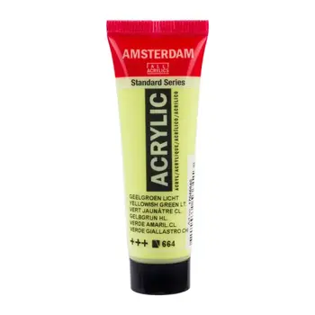 AMSTERDAM AMSTERDAM STANDARD ACRYLIC 20ML YELLOWISH GREEN LIGHT
