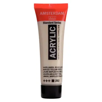 AMSTERDAM AMSTERDAM STANDARD ACRYLIC 20ML NAPLES YELLOW RED LIGHT