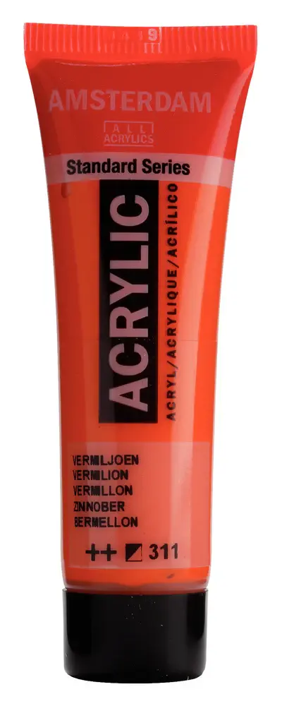 AMSTERDAM AMSTERDAM STANDARD ACRYLIC 20ML VERMILLION