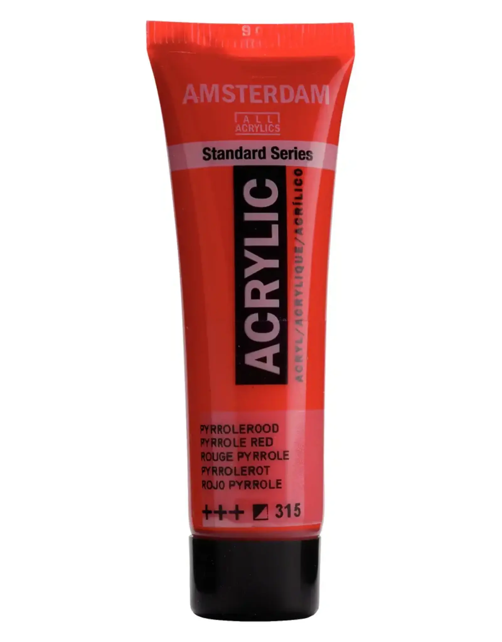 AMSTERDAM AMSTERDAM STANDARD ACRYLIC 20ML PYRROLE RED