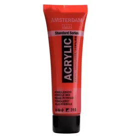 AMSTERDAM AMSTERDAM STANDARD ACRYLIC 20ML PYRROLE RED