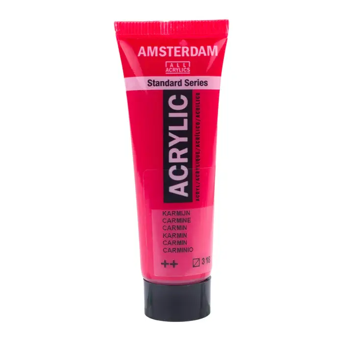 AMSTERDAM AMSTERDAM STANDARD ACRYLIC 20ML CARMINE