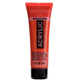 AMSTERDAM AMSTERDAM STANDARD ACRYLIC 20ML NAPHTHOL RED LIGHT
