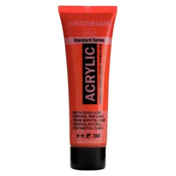 AMSTERDAM AMSTERDAM STANDARD ACRYLIC 20ML NAPHTHOL RED LIGHT