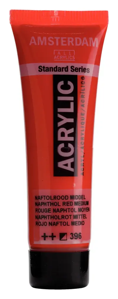 AMSTERDAM AMSTERDAM STANDARD ACRYLIC 20ML NAPHTHOL RED MEDIUM