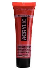 AMSTERDAM AMSTERDAM STANDARD ACRYLIC 20ML TRANSPARENT RED MEDIUM