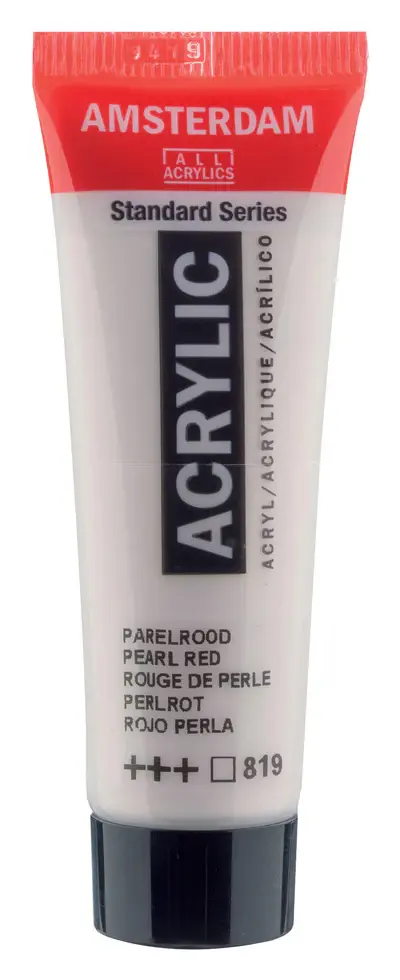 AMSTERDAM AMSTERDAM STANDARD ACRYLIC 20ML PEARL RED