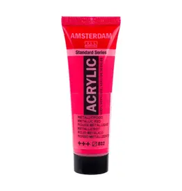 AMSTERDAM AMSTERDAM STANDARD ACRYLIC 20ML METALLIC RED