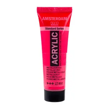 AMSTERDAM AMSTERDAM STANDARD ACRYLIC 20ML METALLIC RED