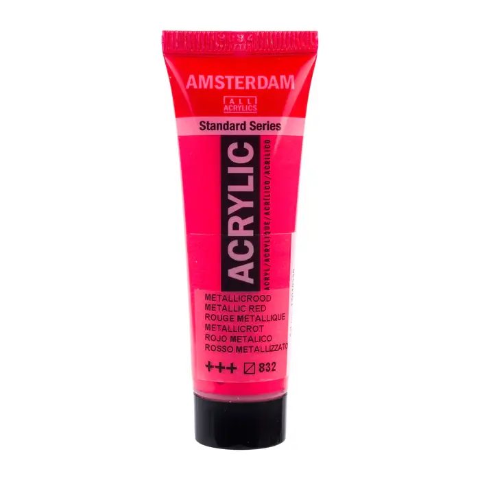 AMSTERDAM AMSTERDAM STANDARD ACRYLIC 20ML METALLIC RED