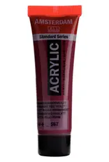 AMSTERDAM AMSTERDAM STANDARD ACRYLIC 20ML PERMANENT RED VIOLET
