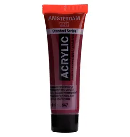 AMSTERDAM AMSTERDAM STANDARD ACRYLIC 20ML PERMANENT RED VIOLET