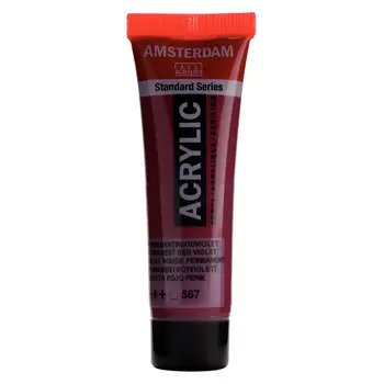 AMSTERDAM AMSTERDAM STANDARD ACRYLIC 20ML PERMANENT RED VIOLET