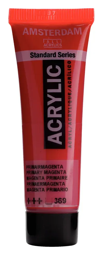 AMSTERDAM AMSTERDAM STANDARD ACRYLIC 20ML PRIMARY MAGENTA