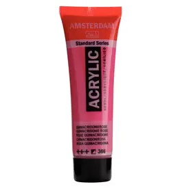AMSTERDAM AMSTERDAM STANDARD ACRYLIC 20ML QUINACRIDONE ROSE