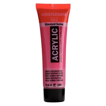 AMSTERDAM AMSTERDAM STANDARD ACRYLIC 20ML QUINACRIDONE ROSE
