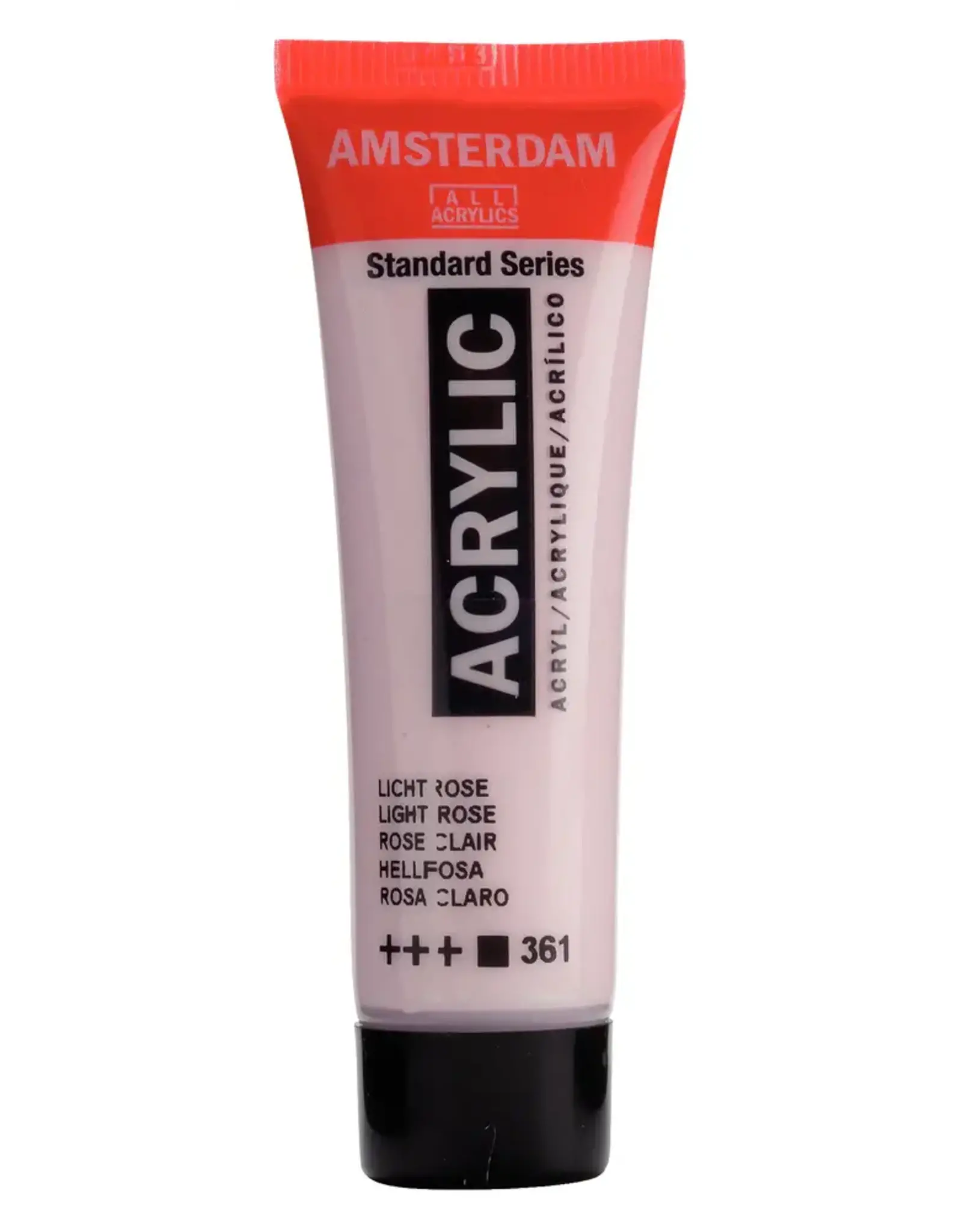 AMSTERDAM AMSTERDAM STANDARD ACRYLIC 20ML LIGHT ROSE