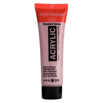 AMSTERDAM AMSTERDAM STANDARD ACRYLIC 20ML PERSIAN ROSE
