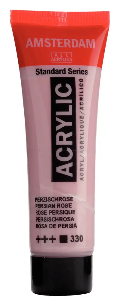 AMSTERDAM AMSTERDAM STANDARD ACRYLIC 20ML PERSIAN ROSE