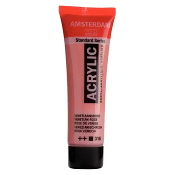 AMSTERDAM AMSTERDAM STANDARD ACRYLIC 20ML VENETIAN ROSE