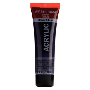AMSTERDAM AMSTERDAM STANDARD ACRYLIC 20ML PERMANENT BLUE VIOLET