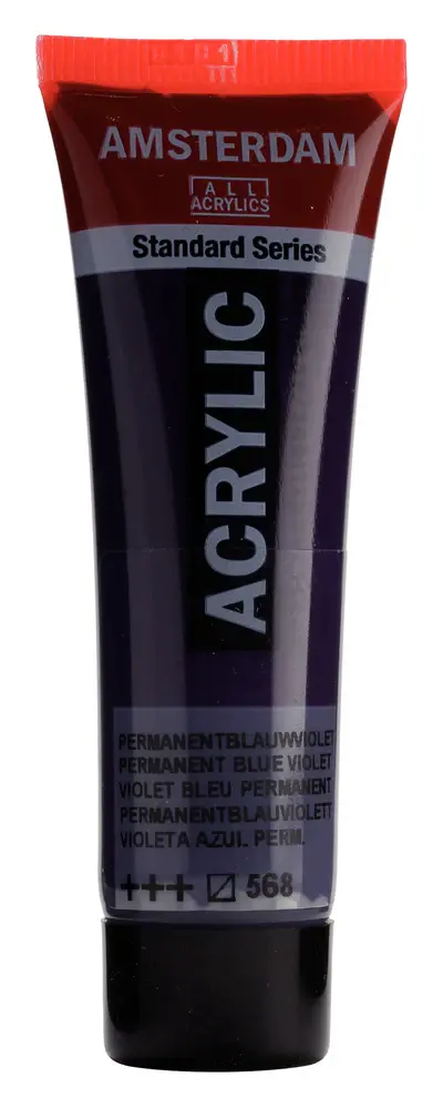 AMSTERDAM AMSTERDAM STANDARD ACRYLIC 20ML PERMANENT BLUE VIOLET