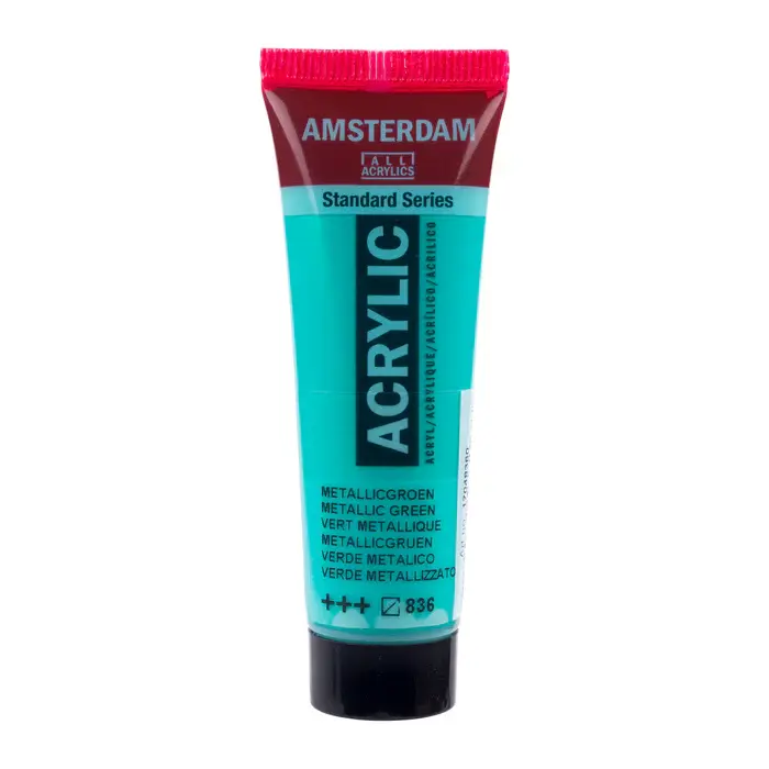 AMSTERDAM AMSTERDAM STANDARD ACRYLIC 20ML METALLIC GREEN