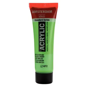 AMSTERDAM AMSTERDAM STANDARD ACRYLIC 20ML REFLEX GREEN