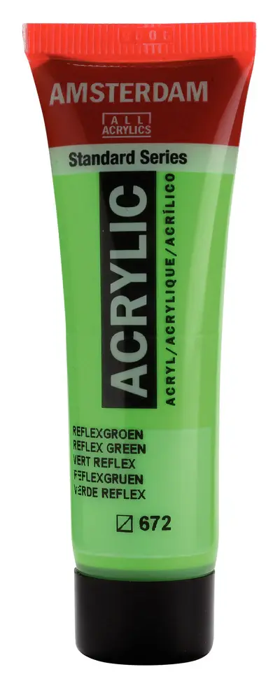 AMSTERDAM AMSTERDAM STANDARD ACRYLIC 20ML REFLEX GREEN