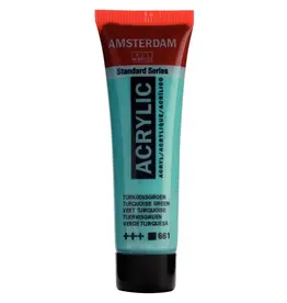 AMSTERDAM AMSTERDAM STANDARD ACRYLIC 20ML TURQUOISE GREEN