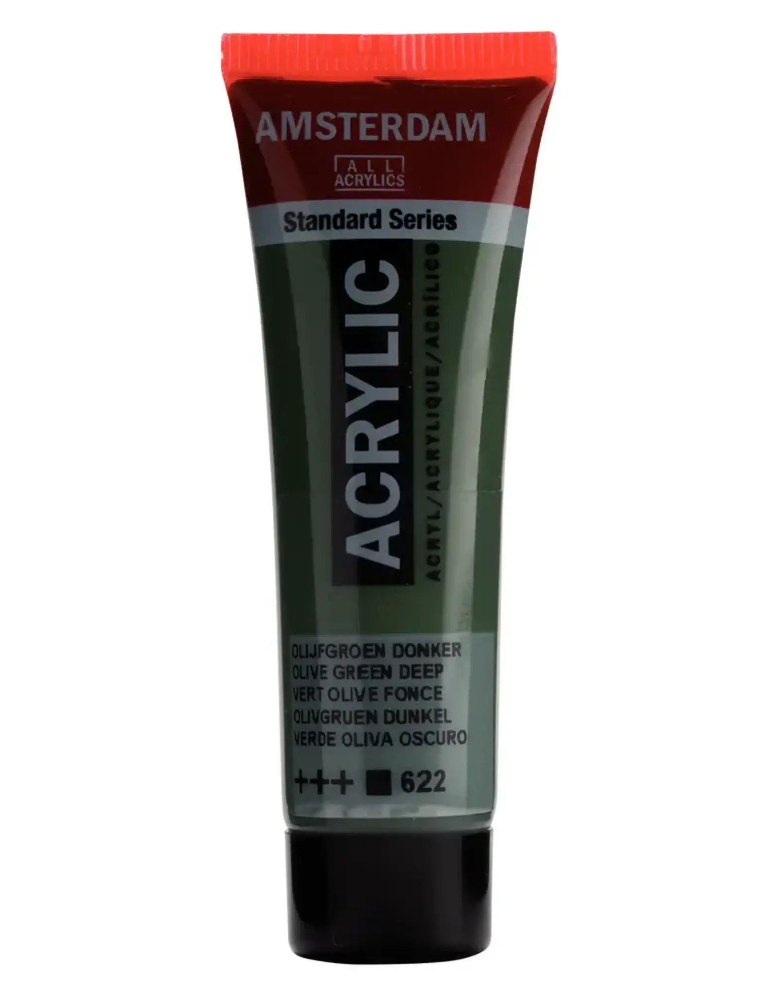 AMSTERDAM AMSTERDAM STANDARD ACRYLIC 20ML OLIVE GREEN DEEP