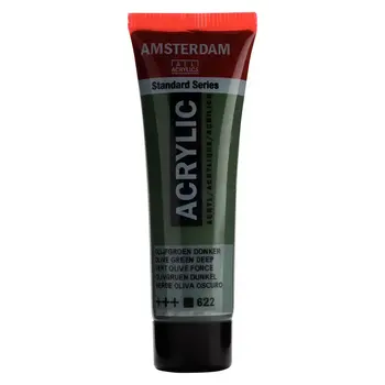 AMSTERDAM AMSTERDAM STANDARD ACRYLIC 20ML OLIVE GREEN DEEP