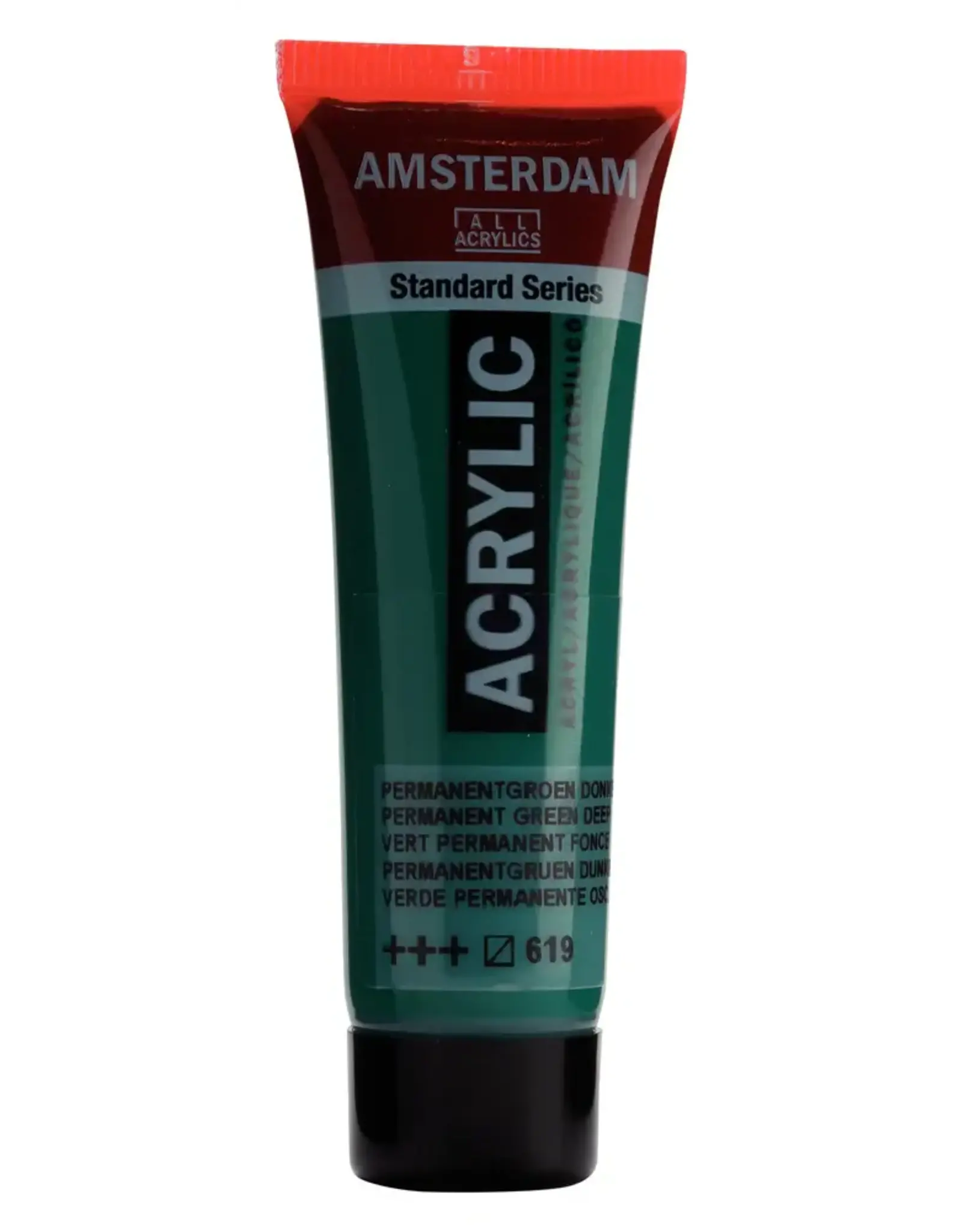 AMSTERDAM AMSTERDAM STANDARD ACRYLIC 20ML PERMANENT GREEN DEEP