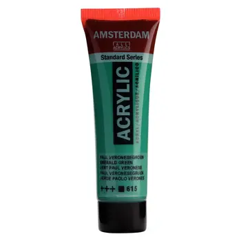AMSTERDAM AMSTERDAM STANDARD ACRYLIC 20ML EMERALD GREEN