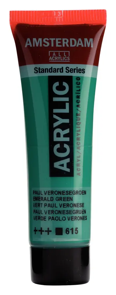 AMSTERDAM AMSTERDAM STANDARD ACRYLIC 20ML EMERALD GREEN