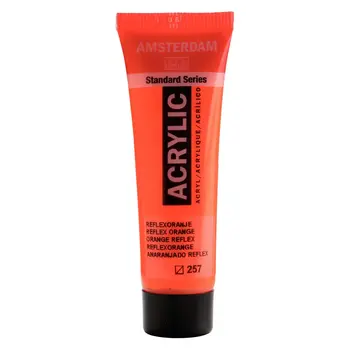AMSTERDAM AMSTERDAM STANDARD ACRYLIC 20ML REFLEX ORANGE