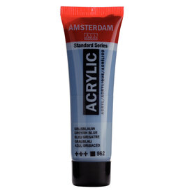 AMSTERDAM AMSTERDAM STANDARD ACRYLIC 20ML GREYISH BLUE